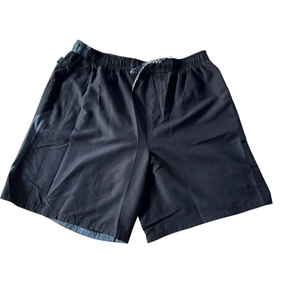 Nike Other - Nike Men's Sz XXL Contend 9" Swim Shorts Black Blue Lined